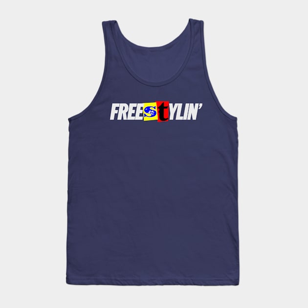 Freestylin Graphic Tank Top by Frazza001